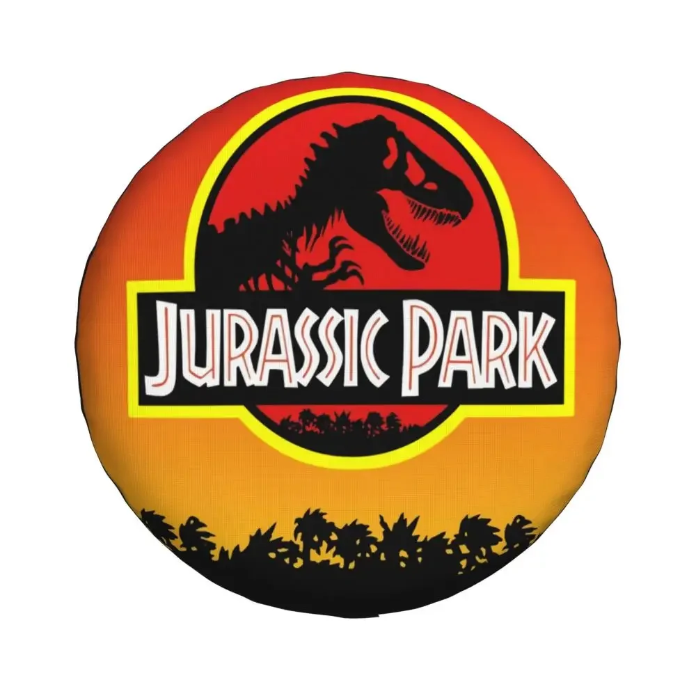 Maßgefertigter Jurassic Park Reserverad-Schutz 4WD 4x4 RV Sci-Fi Dinosaurier für Toyota RAV4 Prado 14" 15" 16" 17" Zoll – Detail 18