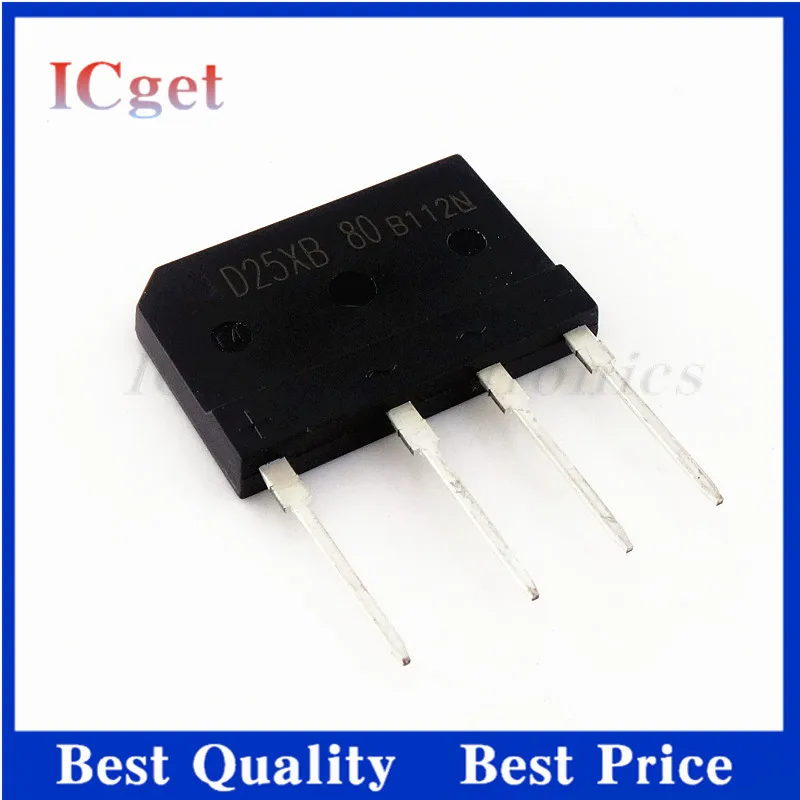 5pcs D25XB80 D25SBA80 bridge rectifier 25V 800V D25XB60 D15XB60 D15XB80 D10XB60 D10XB80 D20XB60 D20XB80 D20XB100 D25XB100