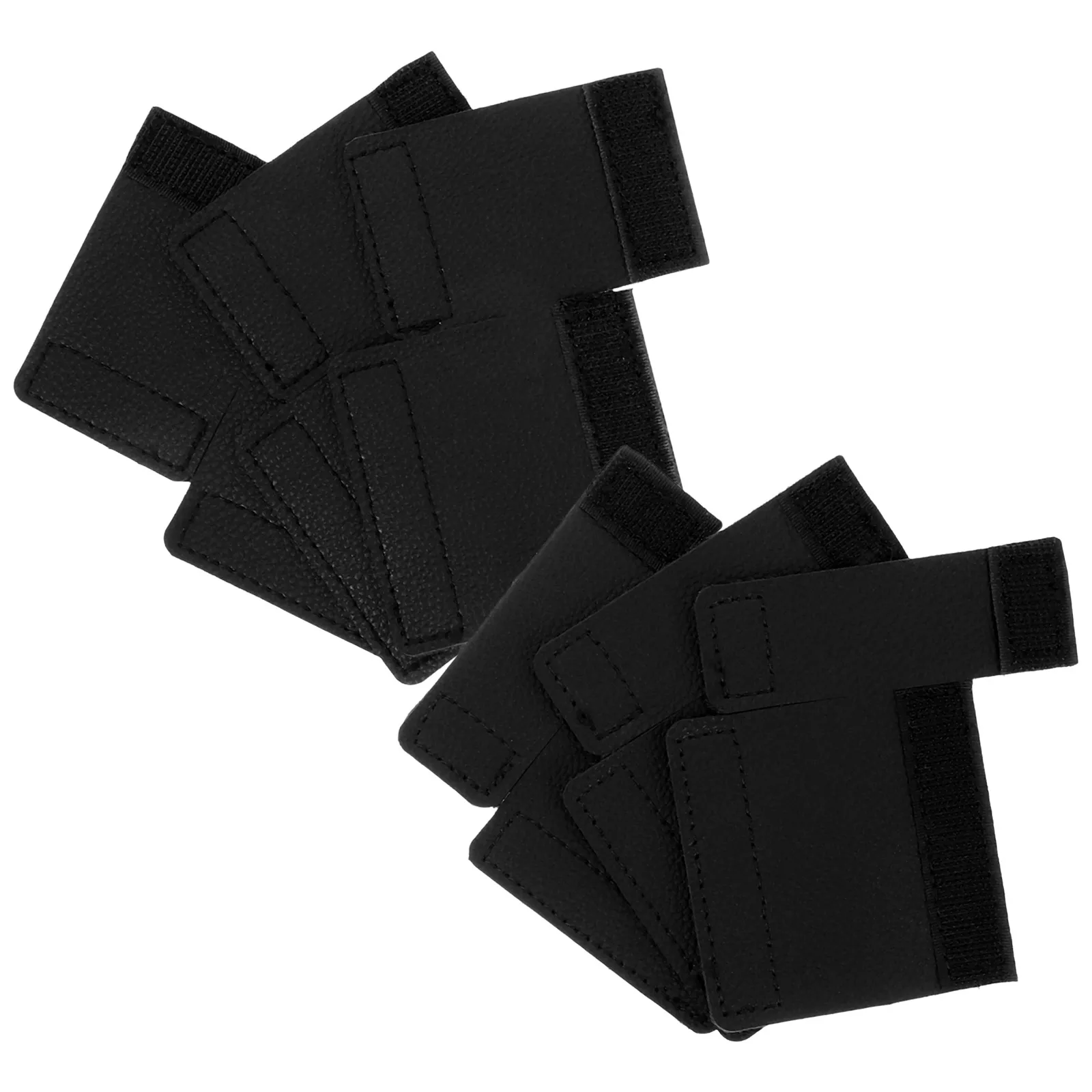 

6 Pcs Trombone Drawstring Cover Trumpet Care Kit Hand Guard Grip PU Wear Resistant Protection French Horn Accessories