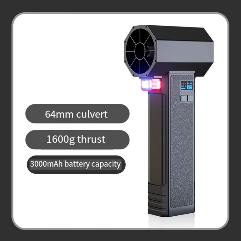 Novo! Ventilador de ar portátil turbo jet ventilador poderoso motor sem escova super forte soprador de poeira ferramenta de limpeza plugue da ue