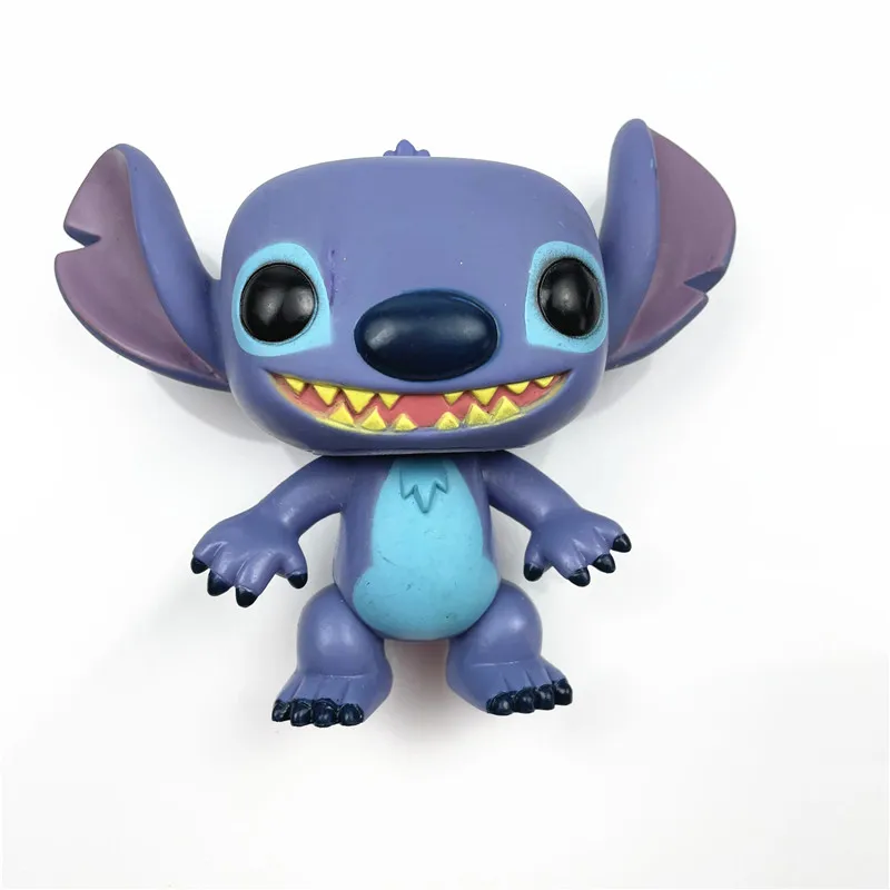 

Genuine Lilo & Stitch Toy Figurines Desktop Decoration Cartoon Toys Children's Gift Sitting Posture Collection