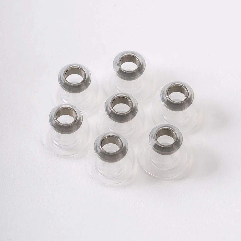 Softears UT チタン合金液体シリコーン イヤーチップ 洗って再利用可能な耳栓カバー