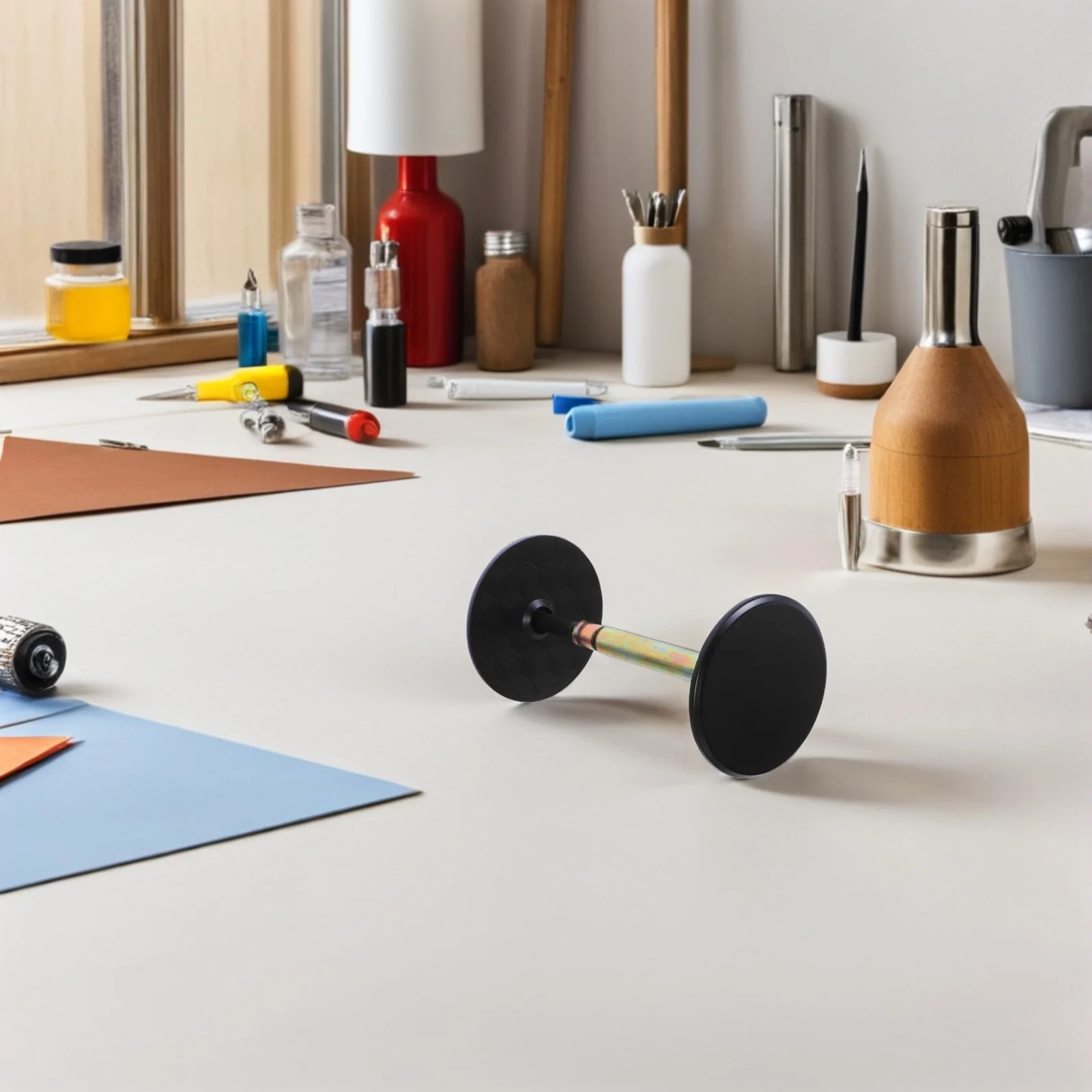 

40Mm Door Hole Plate Zinc Alloy Peephole Cover For Wood Metal Doors Deadbolt Filler Security Upgrade Decorative Door Lock Hole