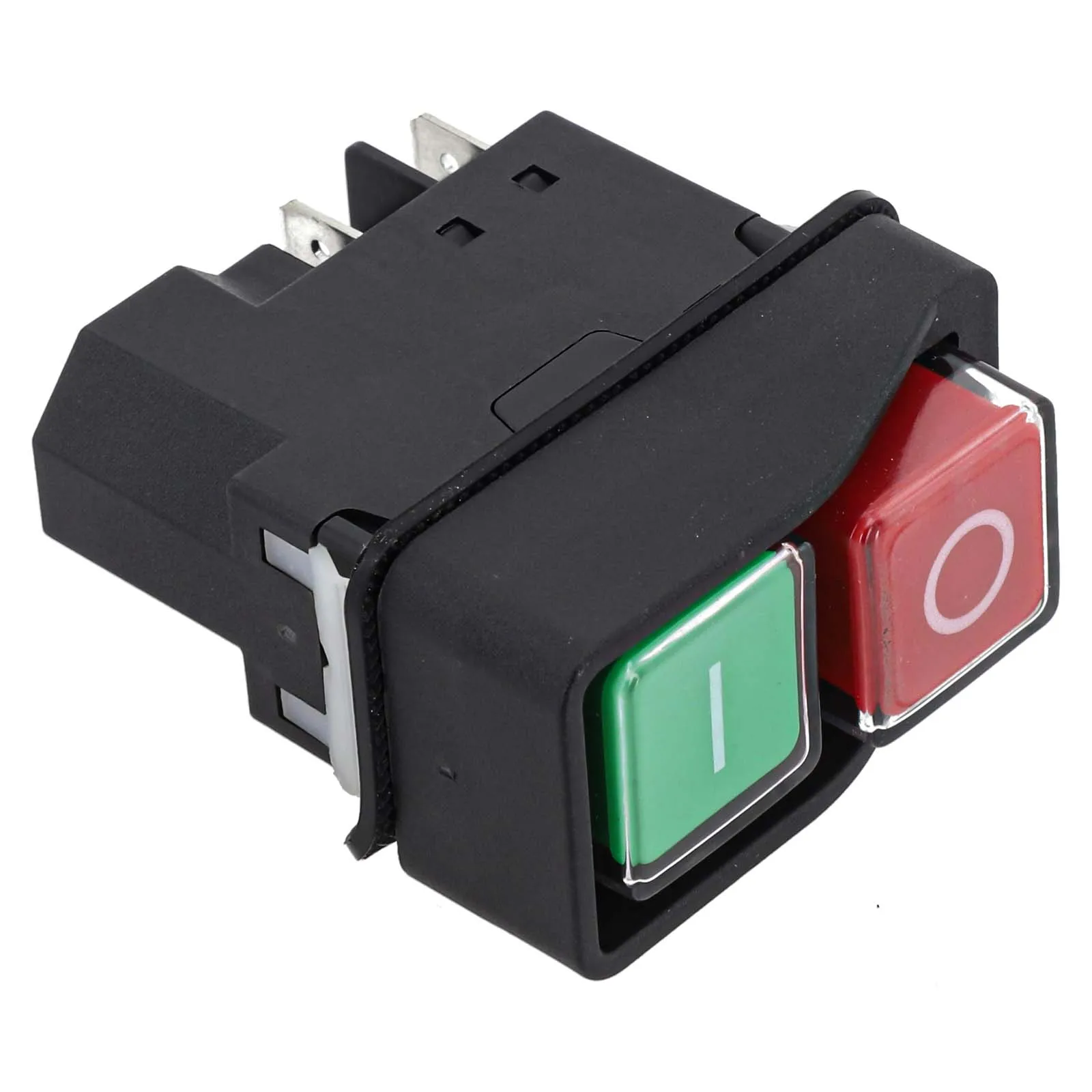 5Pin Electromagnetic Pushbutton Switch For DZ6 15A 250VAC With Overload Protection For Cement Mixer And For Grinding Machine