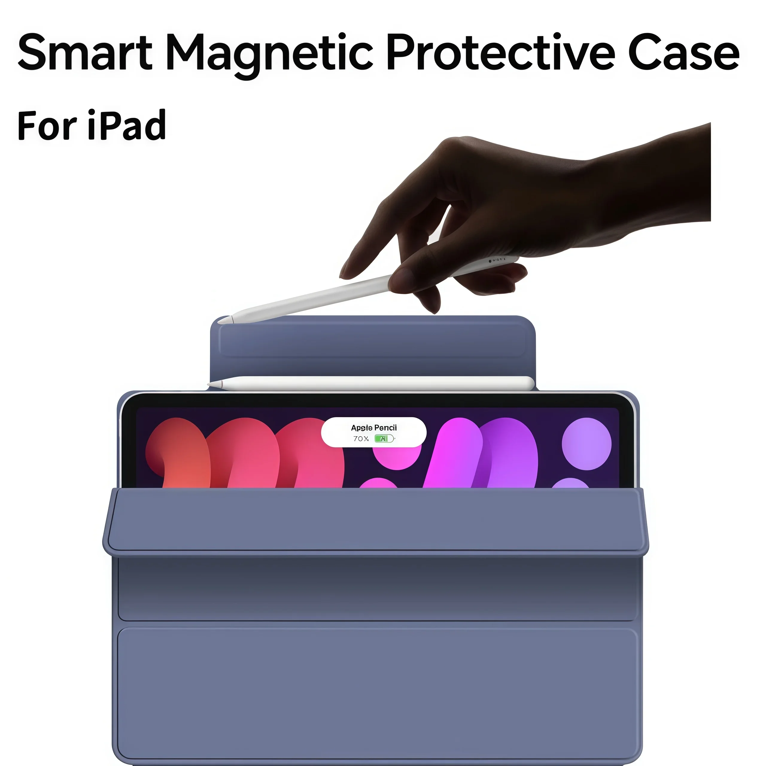 Pad Protective Applicable For Ipad Mini Tablet Protective Case Magnetic Double-sided Clip 2022 With Pen Slot 10.9 Bracket