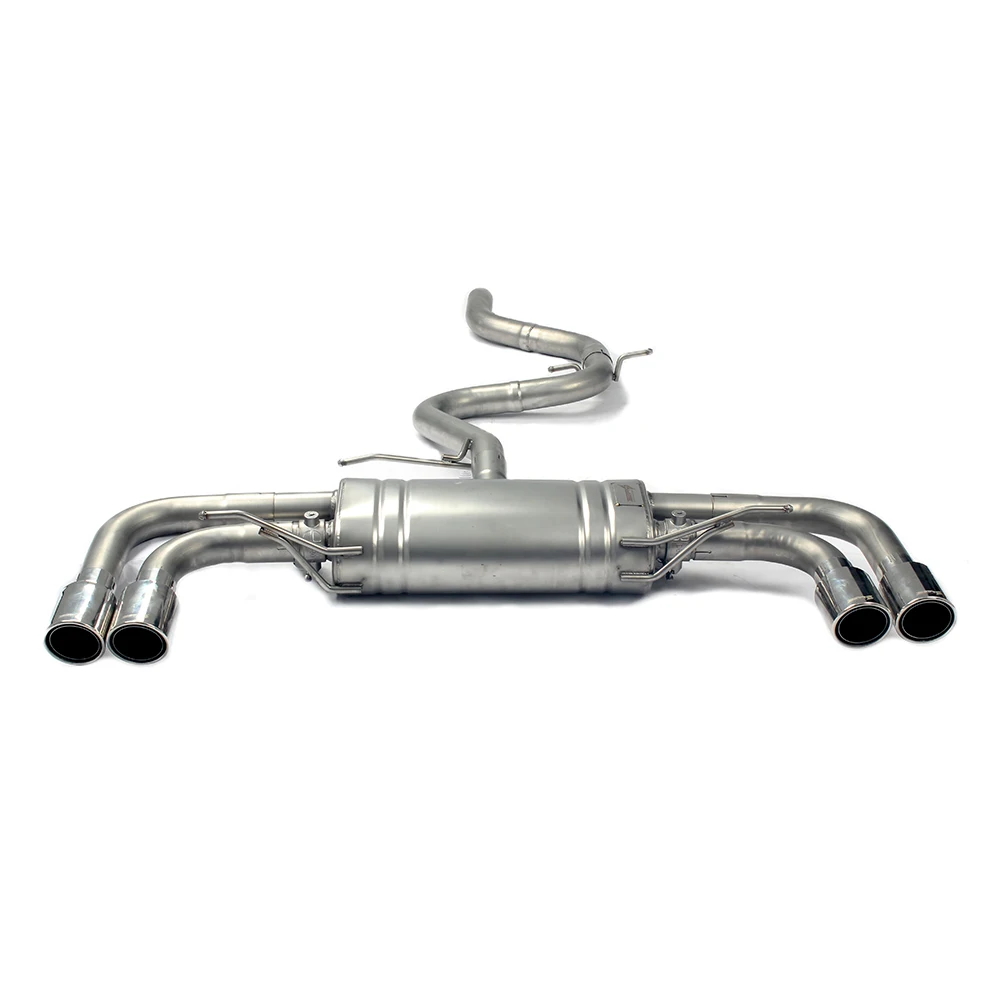 Performance Tuning Titanium Catback for  TT/TTS 2.0T MK2 MK3 8J Exhaust Pipe Valvetronic Remote Control Muffler
