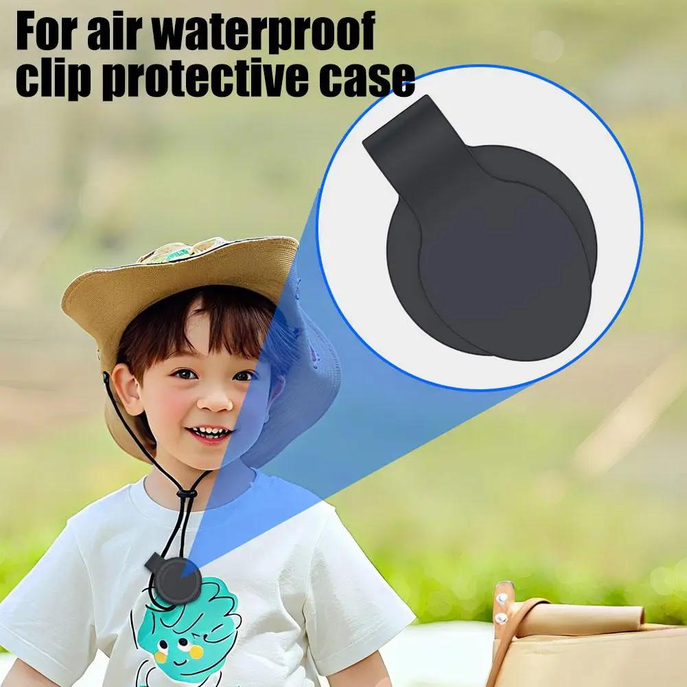 애플 에어태그 홀더, 방수 에어태그 홀더 키체인, 휴대용 긁힘 방지 및 충격 방지 케이스