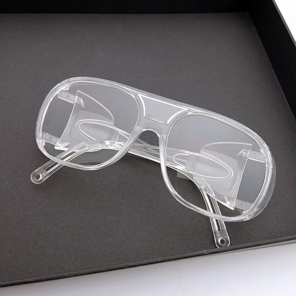 Glass Safety Goggle For Camping Outdoor Activities Transparent Protective Eyeglasses Windproof Dustproof