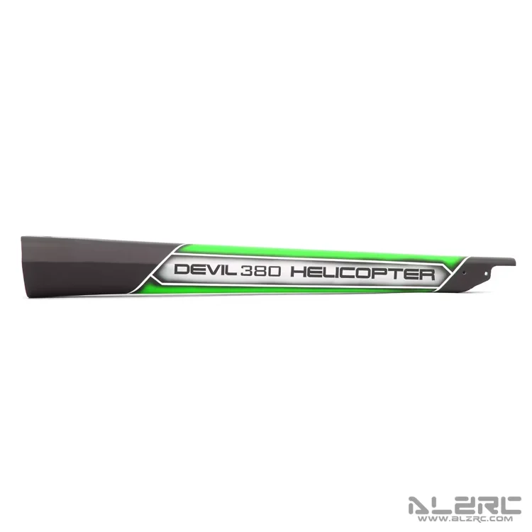 ALZRC - Bastón de cola de pintura con fibra de carbono Devil 380 FAST