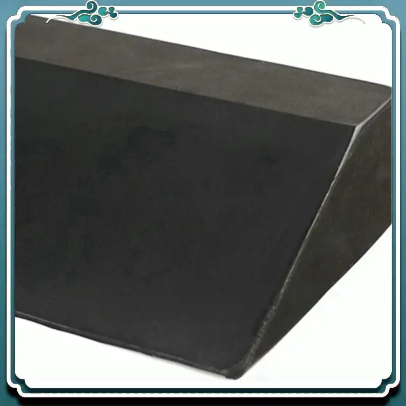 Reliable 2X Yoga Fitness Equipment Accessories Yoga Inclined Board Black Foam Yoga Wedge Yoga Inclined Wooden Brick