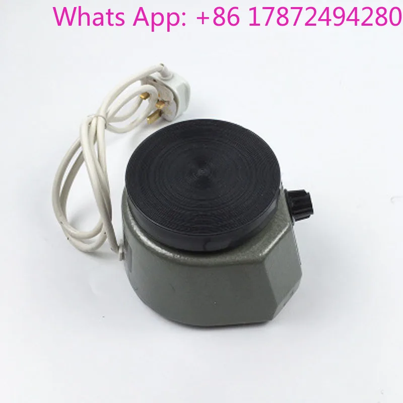 Small Dental Plaster Vibrator 0728 0981, 4'' Round Gypsum Oscillator Shaker Variable Intensity