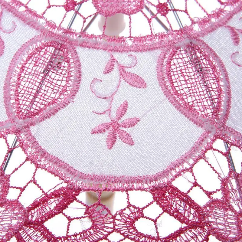 77JB 15 para Parasol paraguas encaje bordado para fiesta bodas Decoración fiesta bodas para paraguas 5 a