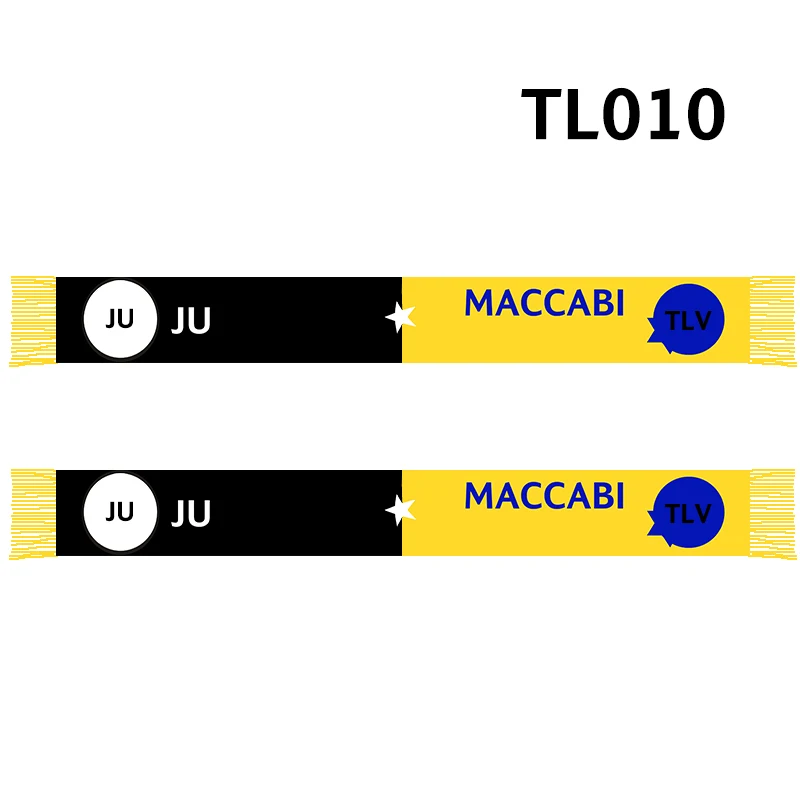 

145*18 cm Size JU VS TLV Scarf for Fans Double-faced Knitted TL010