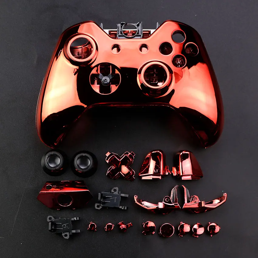 Cltgxdd 1 set FOR Xbox wireless controller electroplating shell kit full panel button button and inner frame accessory replaceme