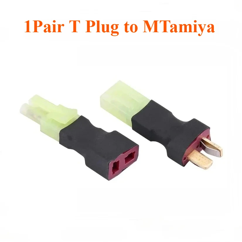 TAMIYA Mini Tamiya Adapter Man Vrouw naar XT60/T Plug Batterij Conversie Deans Connector Voor RC Model FPV Lipo Batterij ESC
