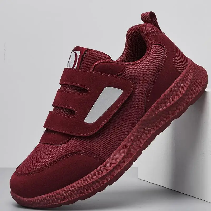 

Design Diabetic Shoes Wide Walking Shoes with Adjustable Closure Slip-On Orthopedic Old people Shoes Sneakers for Men Women