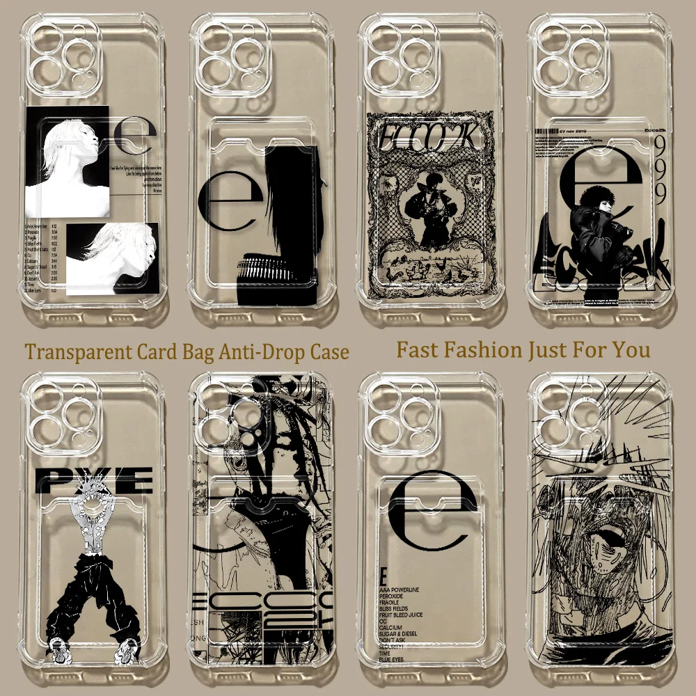 Album Ecco2K e Card Hold Case for Samsung Galaxy A17 A07 A56 A36 A26 A55 A35 A06 A05 A24 A14 A54 A15 A25 A34 A23 4G 5G Cover