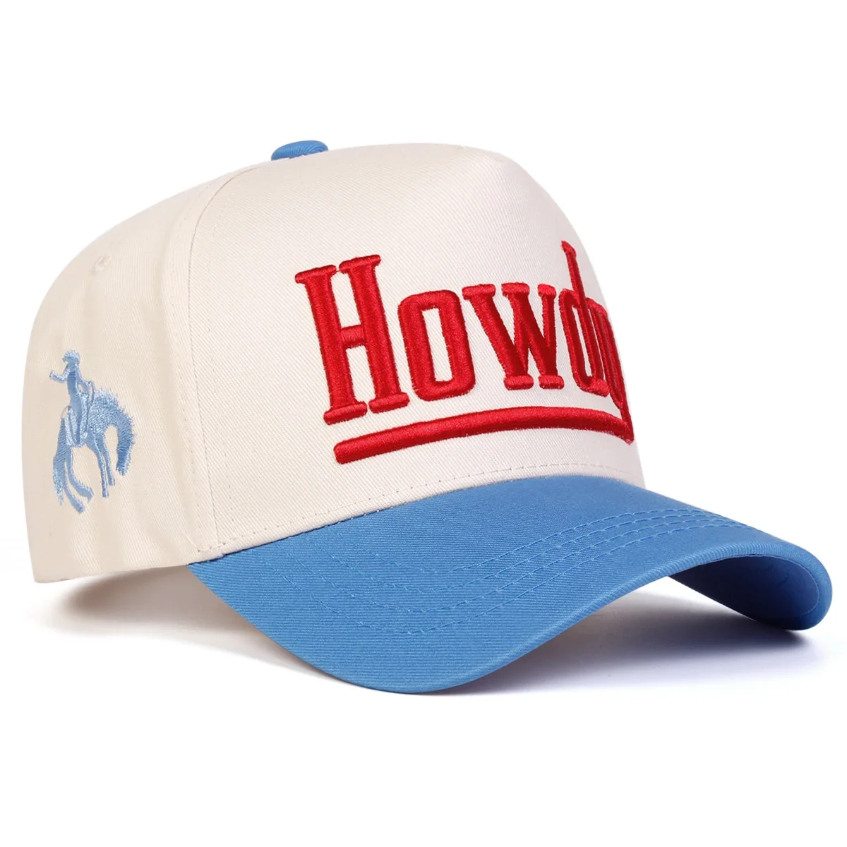 Unisex HOWDY Letter Embroidery Baseball Caps Spring Autumn Outdoor Adjustable Casual Hats Sunscreen Hat Sports Cap - view 4