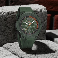 NAVIFORCE Original Men Watch TPU Strap Fashion Male Digital Quartz Wristwatch Waterproof Luminous Hands Clock Relogio Masculino