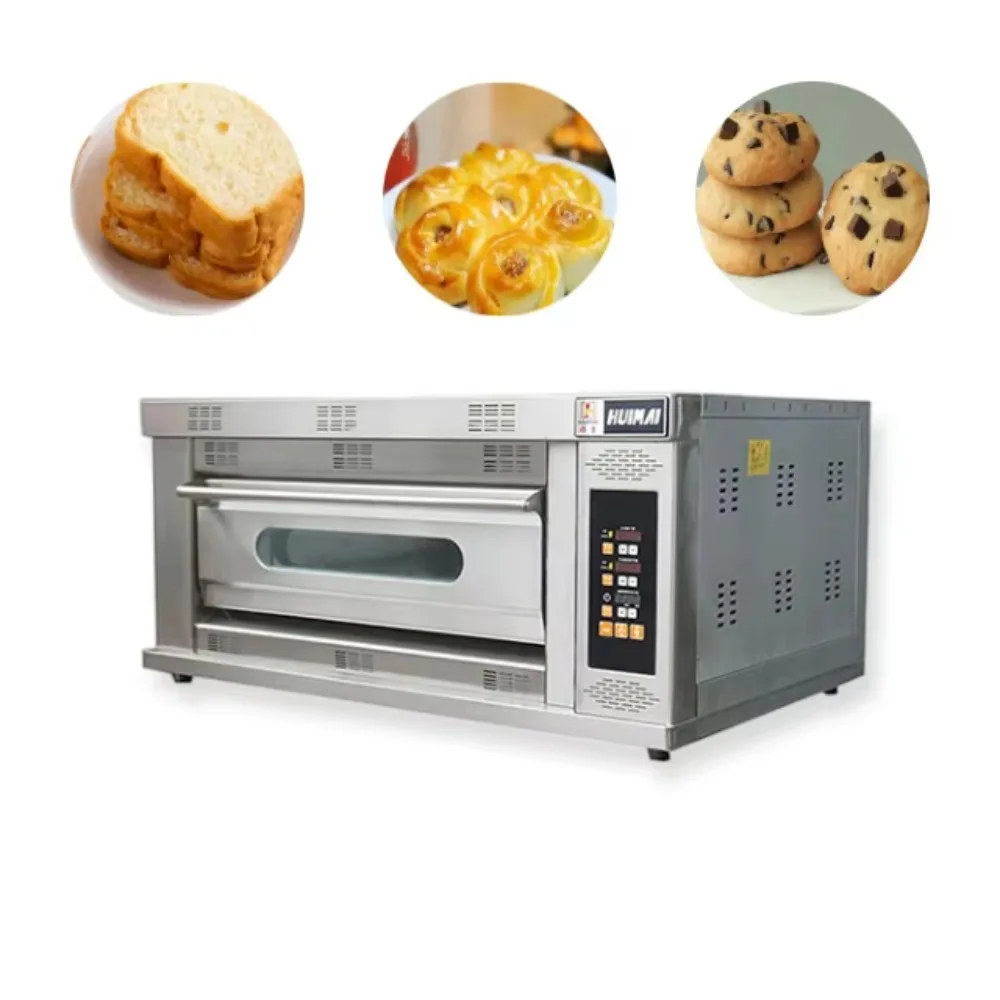 Commercial Professional 3 6 9 Trays Tempered Glass Deck Electric Bakery Machine Pizza Oven Baking Roti Bread Oven