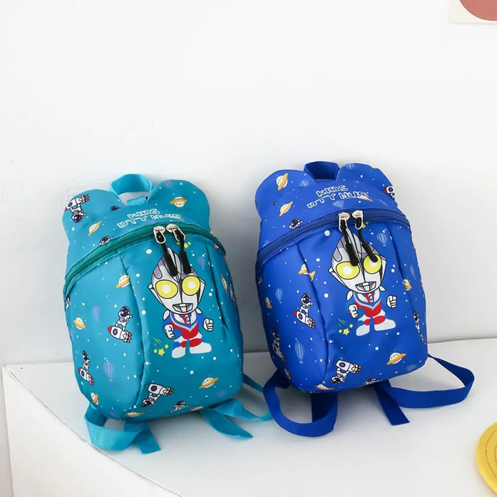 Ultraman nylon both shoulders package Children crossbody bag Portable travel bag Storage bag Cartoon coin purse Holiday gifts