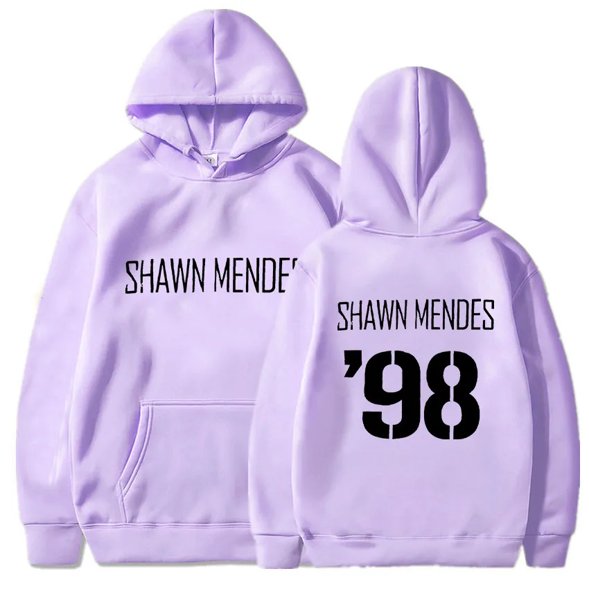 Shawn Mendes Hoodie for Autumn/Winter Hip Hop Comfortable Sweatshirt With Pocket Gothic Soft Clothes Sudaderas Fashion Pullovers