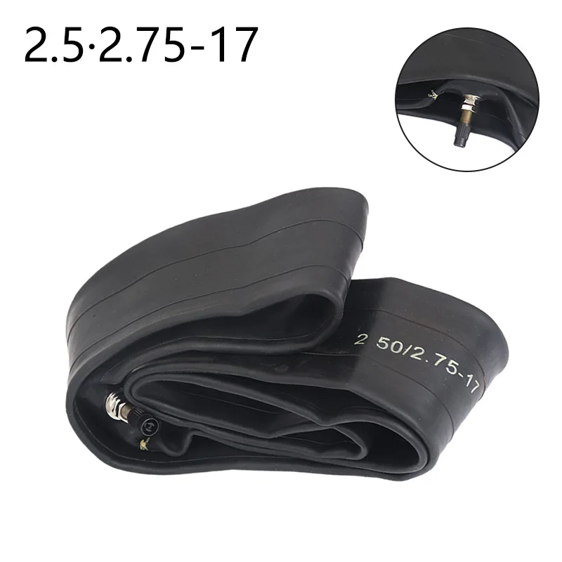 

2.25/2.50-17 2.50/2.75-17 Tire Inner Tube Off road Multi section Motorcycle Dustproof Bicycle Inner Tube