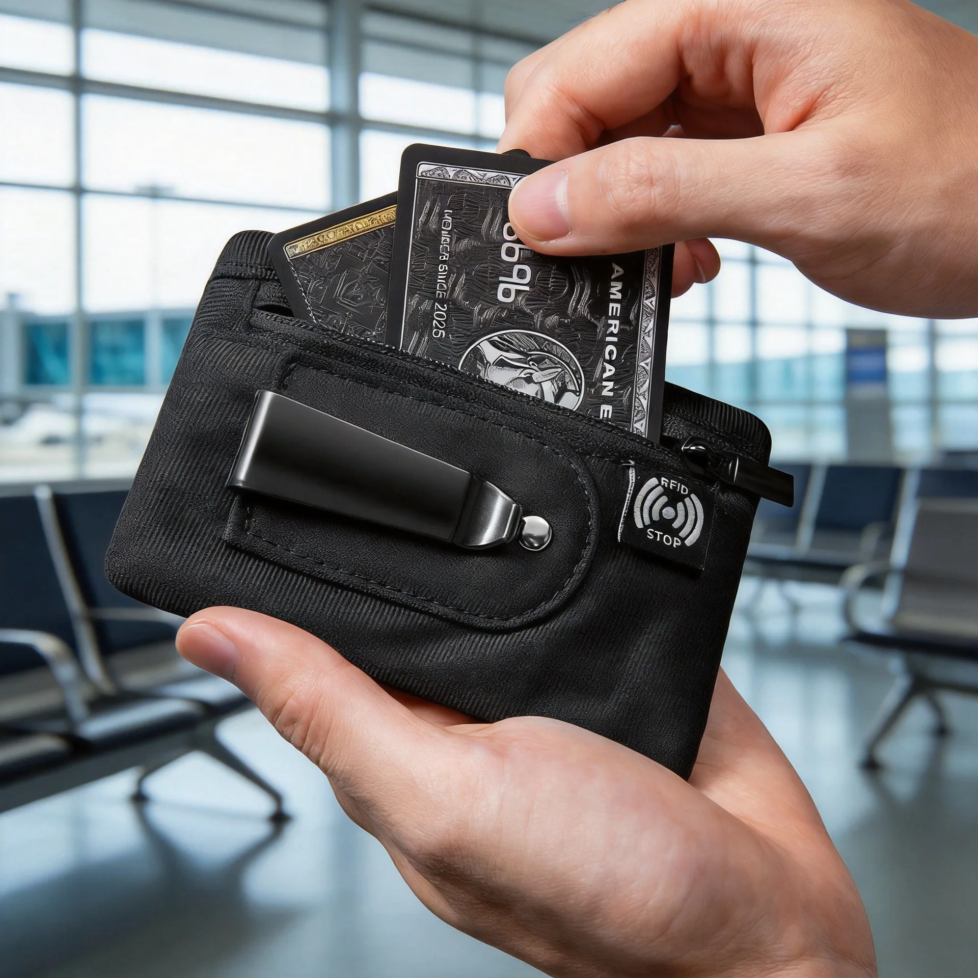 Money Clip Minimalist Rfid Blocking - Men's RFID Blocking Money Clip Wallet