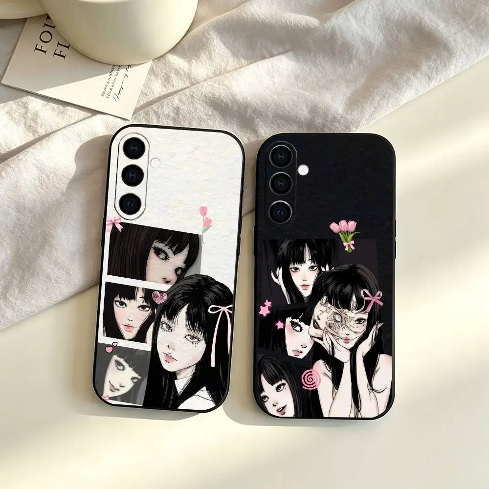 Top-sellingTomie gift Phone Case For Samsung Galaxy A73,A72,A71,A70,A53,A52,A51,Others Soft Black Cover