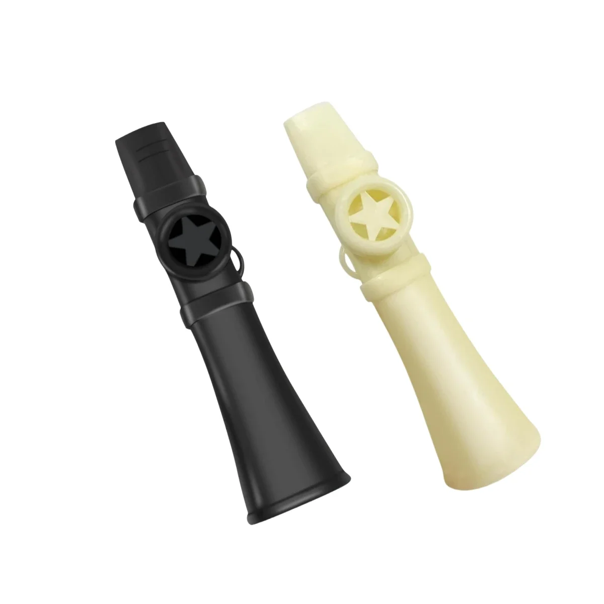 Kazoo Membranfreie Flöte mit Schönem Klang, Einfach zu Erlernen, Kombinierbar mit Gitarre und Ukulele, Einzigartiges Geschenk, Plastikpfeife