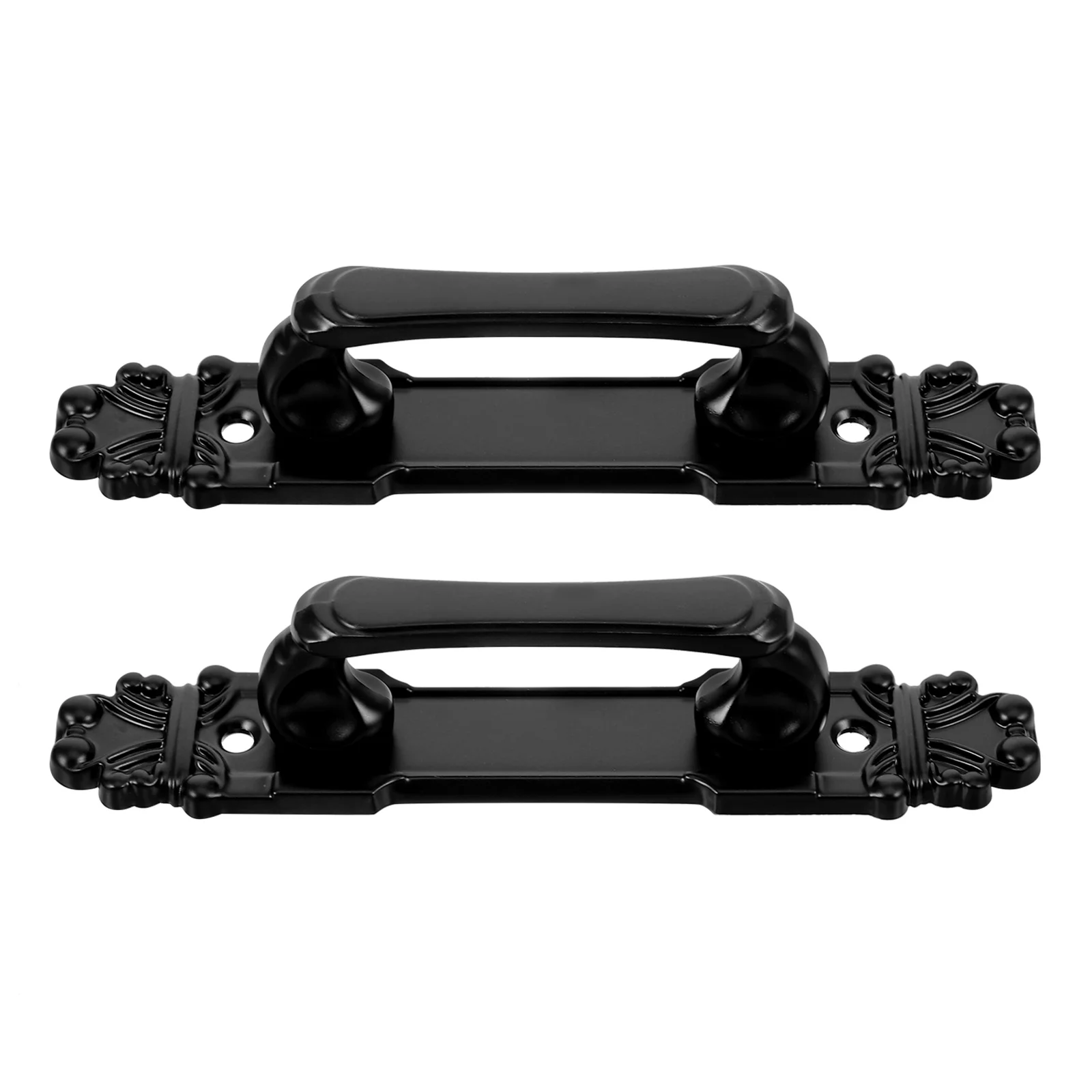

2pcs Heavy Duty Barn Door Handle Sliding Garage Handles Pulls Metal Wardrobe Furniture Accessories Vintage Copper Finish Smooth