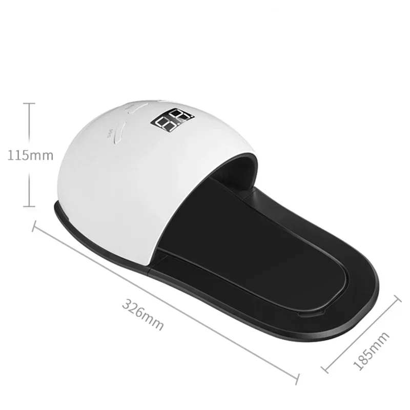 48W Slipper Nagellampe LED-Licht für Nägel Gel Lack Trockner Maniküre Maschine Professionelle Nagel UV LED Lampe