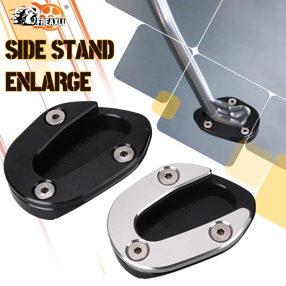 Motorcycle For MV Agusta Brutale 800RR F41000R F4 RC Superveloce 800 Kickstand Extender Foot Side Stand Anti-skid Extension Pad