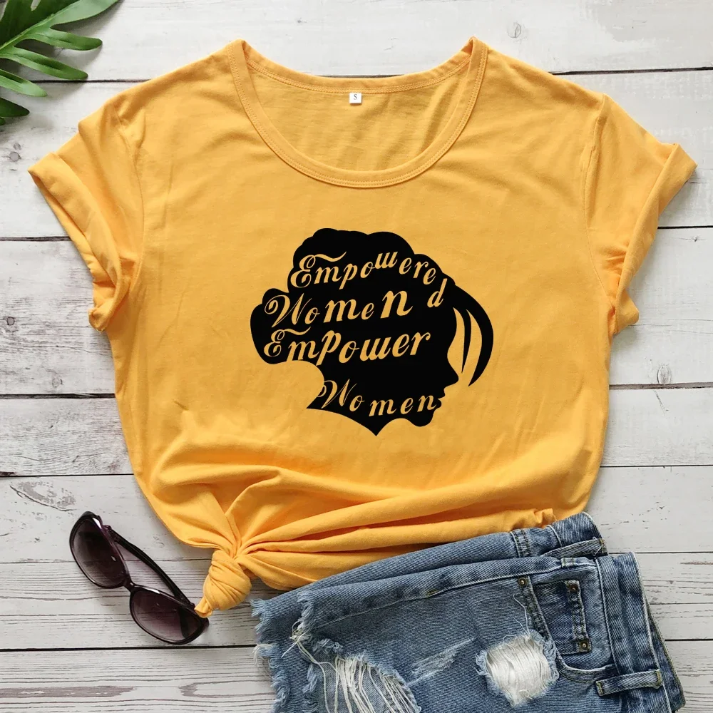 Women Letter Print T Shirt Cotton T-shirt Casual Women's Rights Feminist Quote Funny 90s Girl Power Art Tops Female Casual Tee