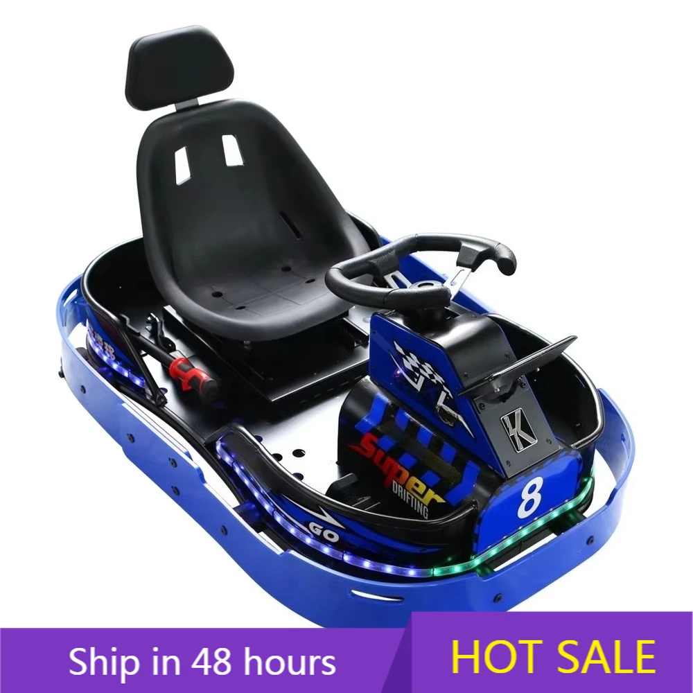 

YTYIN Electric Racing Go Karts for Kids Adults Mini Remote Control Drive Toy 500W Motor 36v New Condition for Outdoor Karting K2