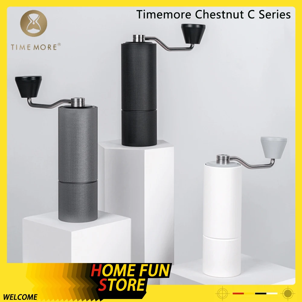 

Ручная кофемолка Timemore Chestnut C2 C3 C3s C3esp серии с внешней регулировкой, коническая кофемолка из нержавеющей стали на заказ