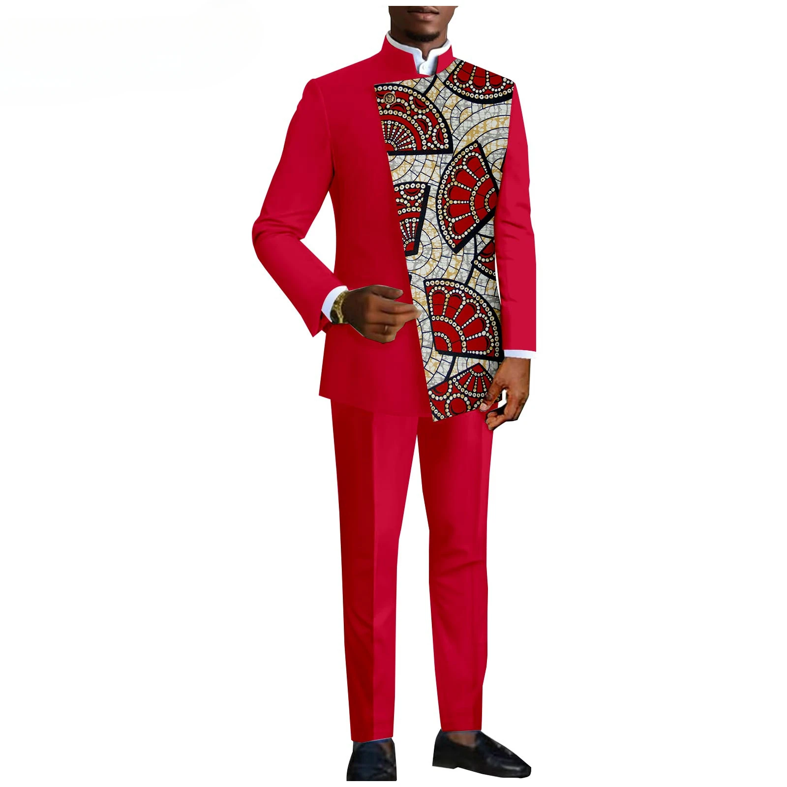 2025 Mixed color new Men\'s Business Casual Slim suit Wedding suit for men (top + pants) Men\'s clothes (can be customized)