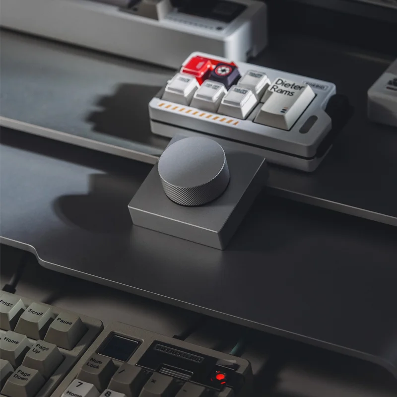 ANTICATER الاتجاه العكسي الخيال العلمي الميكانيكية بلوتوث اللاسلكية متعددة الوظائف زر المقبض CNC التصميم الصناعي فيديو