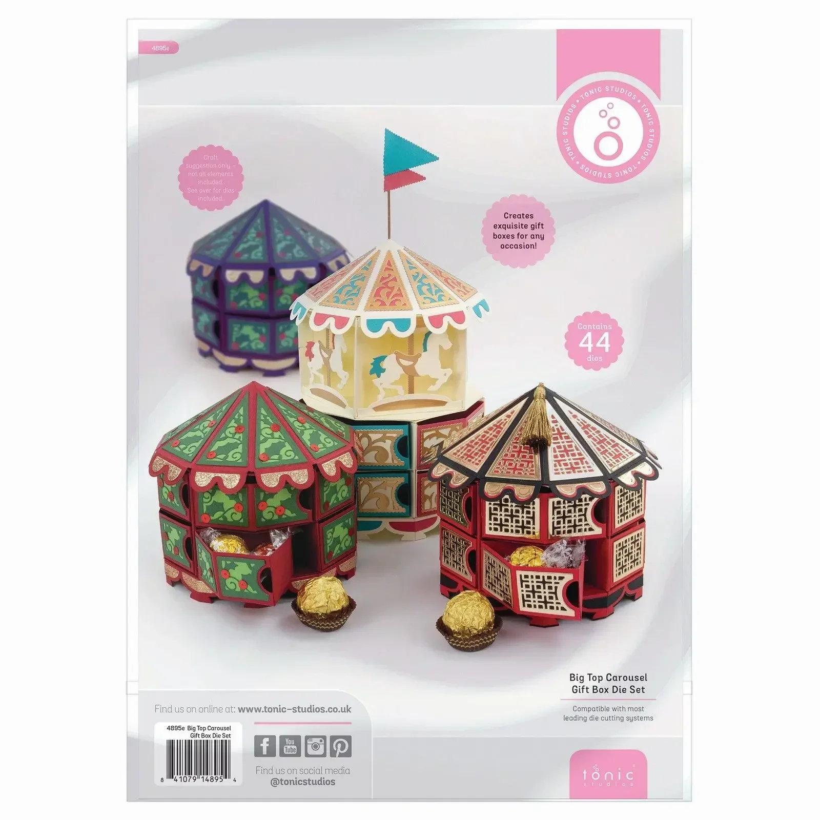 New Gift Box Big Top Carousel Terrific Typewriter Camera New Metal Cutting Dies Decoration For Scrapbooking Craft Diy Album