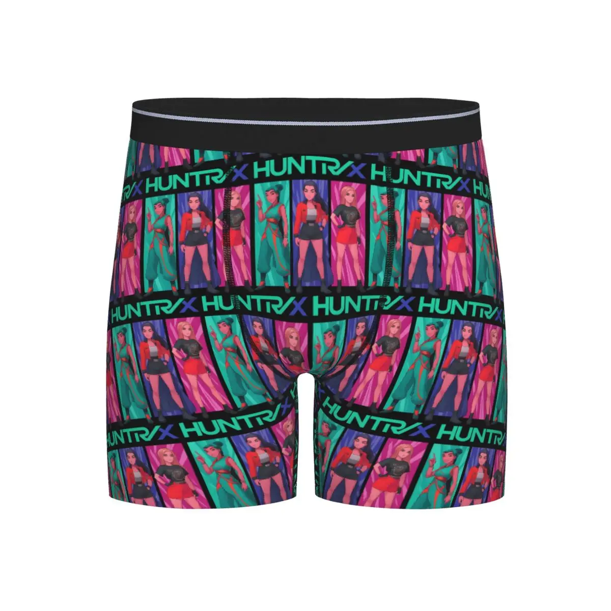 

Long Boxer Underpants Shorts Huntrix Kpop Demon Hunters Panties Men Soft Underwear for Homme Man Boyfriend Gift