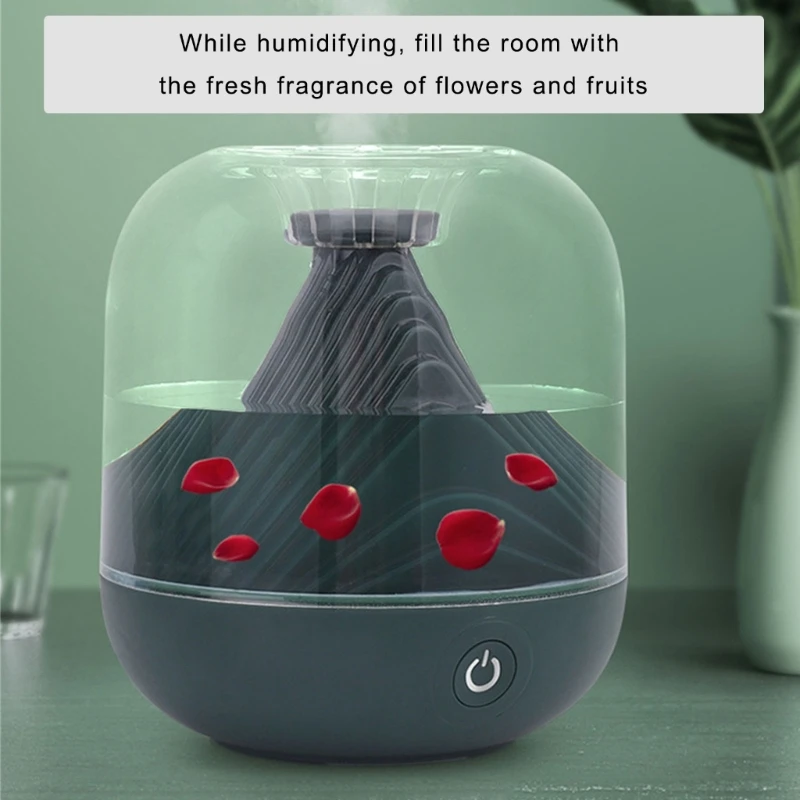 USB có thể sạc lại sương mù ẩm với đèn ngủ cho giấc ngủ tại nhà aromas khuếch tán