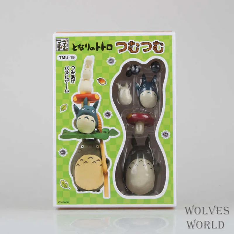 อะนิเมะใหม่ Totoro รูปการ์ตูน Pvc Mini รูปปั้นน่ารักของเล่นเครื่องประดับห้องเด็ก Charm คอลเลกชันของขวัญวันเกิดตุ๊กตา
