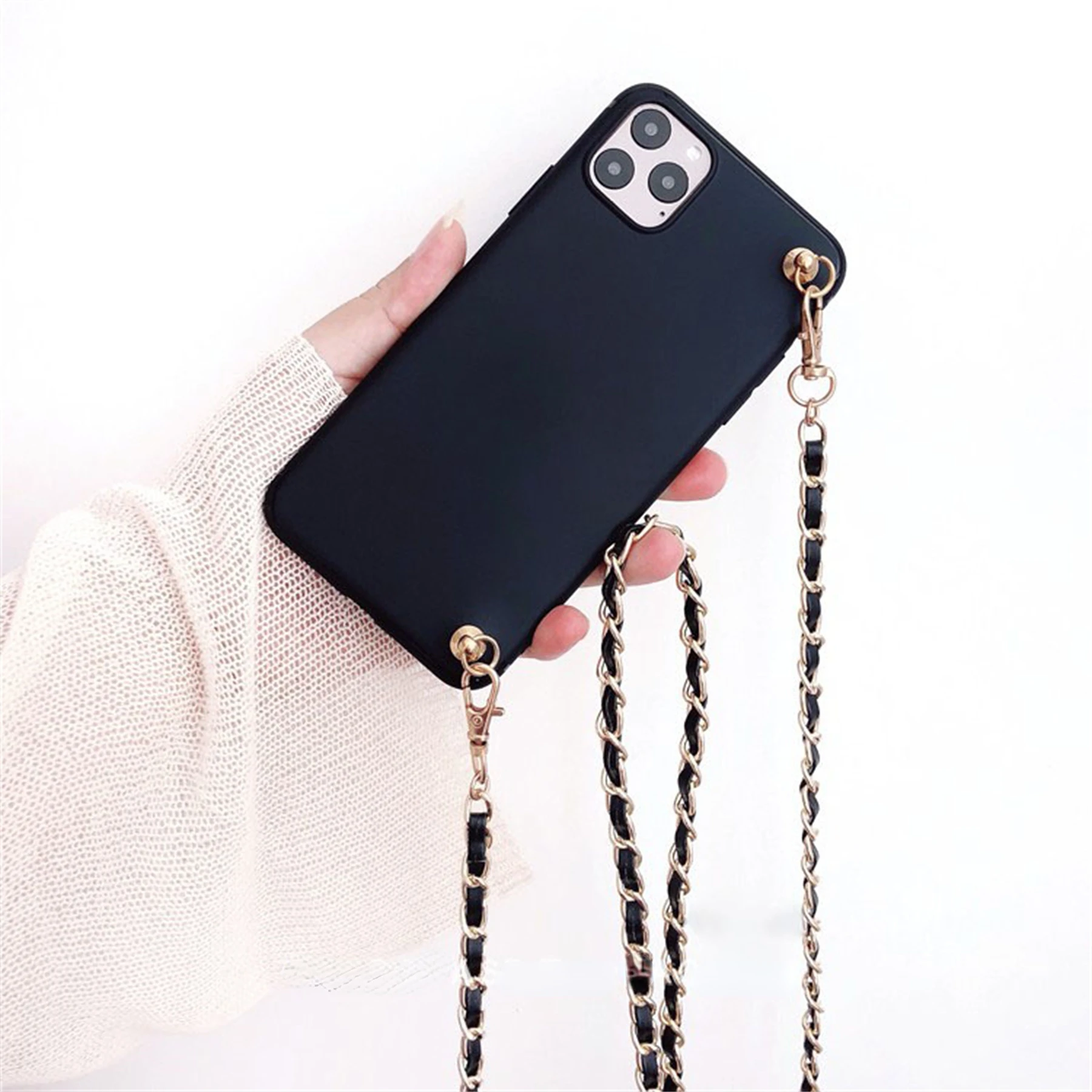 Crossbody Lanyard Case for OPPO Realme 11 10 Pro C35 C53 C31 C55 Reno 8 5 6 7 Find X5 Lite Strap Necklace Leather Bracelet Cover