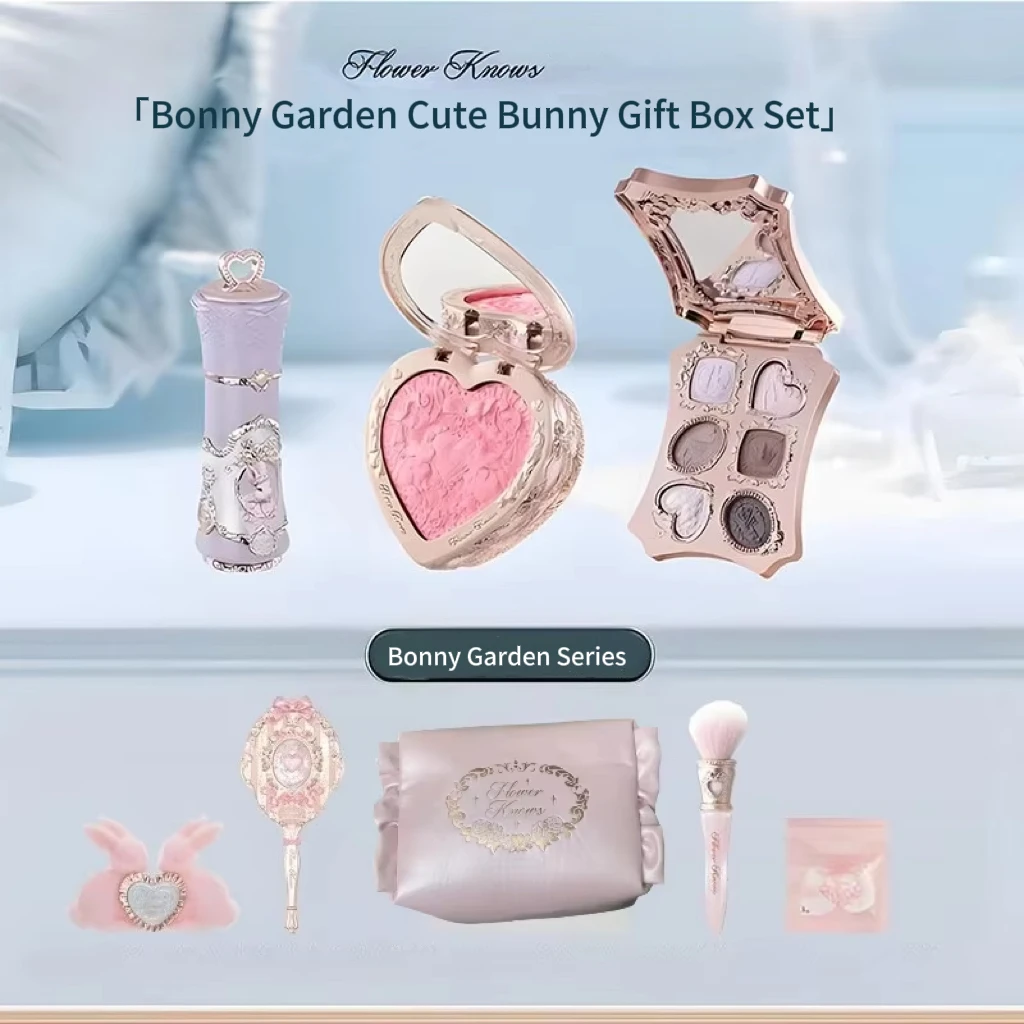 coffret-cadeau-tout-en-un-flower-knows-bonny-garden-series-palette-de-fards-a-paupieres-et-de-blush-baume-a-levres-miroir
