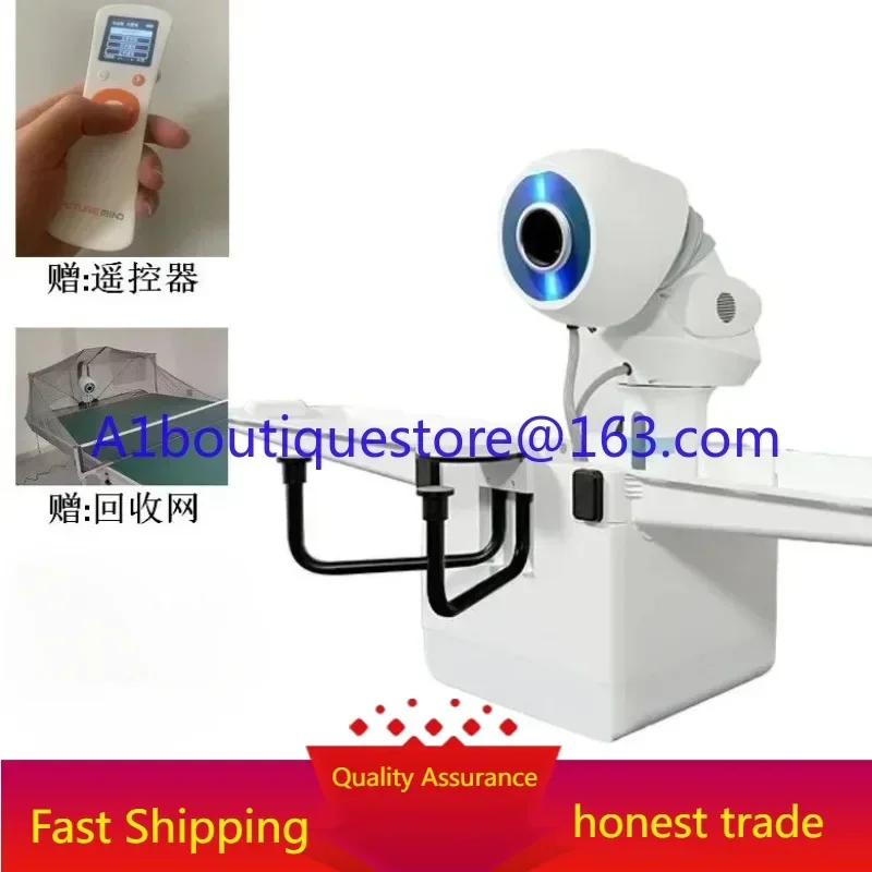 OMNI Intelligent Table Tennis Tee Machine APP Control Free Programming Bombert OMNI Table Tennis Tee Machine