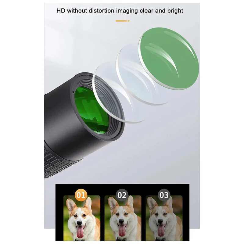 AY03-10-300X40 HD التكبير أحادي تلسكوب المحمول المقربة عدسة ث/ترايبود للتخييم في الهواء الطلق مشاهدة الطيور السفر