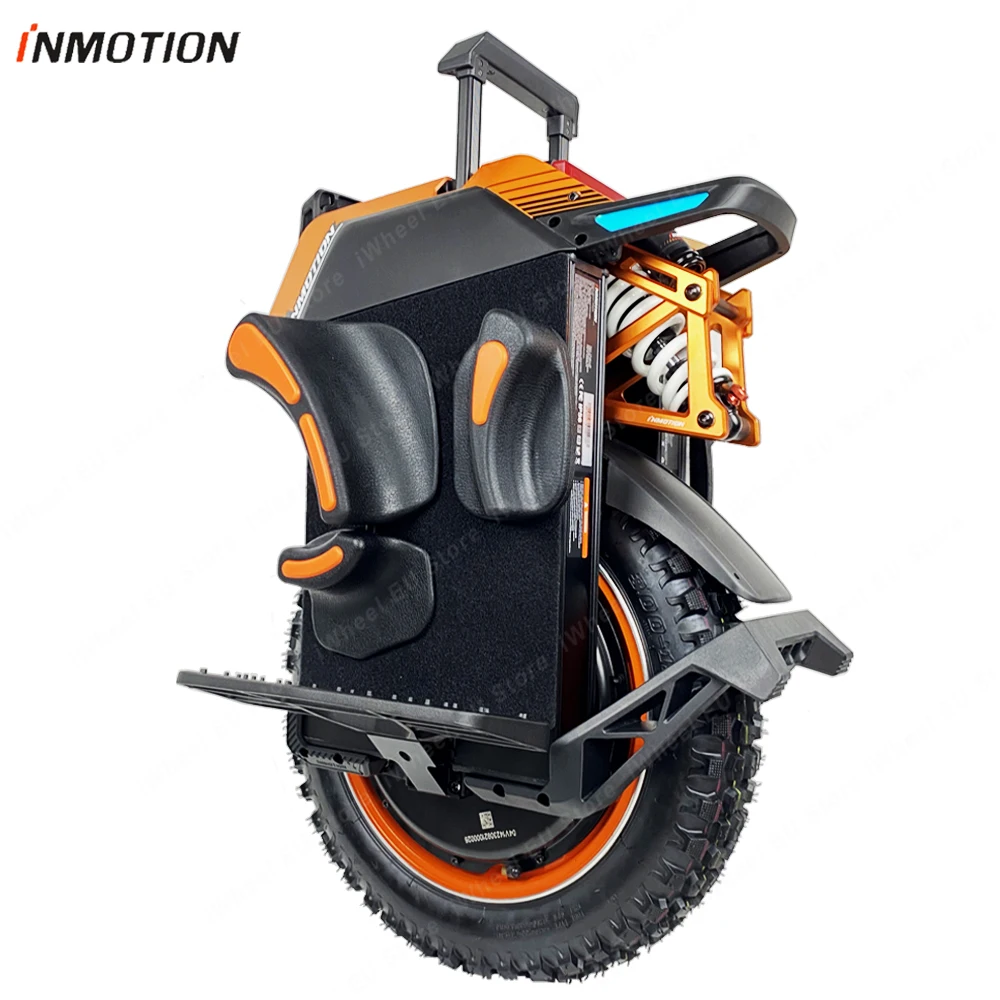 Newest INMOTION Adventure V14 134V 2400Wh 50GB/50S Peak Power 9000W New Generation Suspension High Torque 16Inch Unicycle Wheel