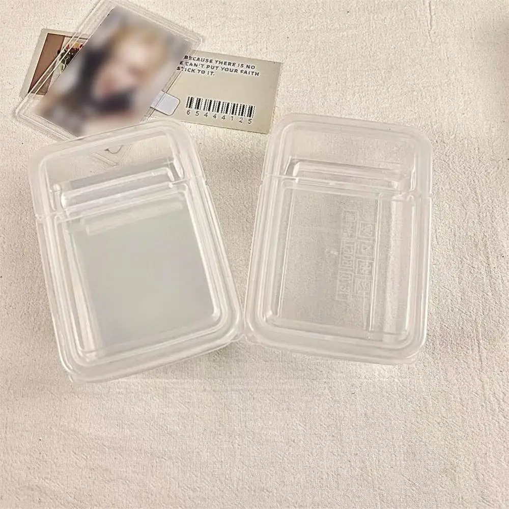 Transparent Box High Quality Card Film Storage Box Dust-proof Household Storage Collection Utensils Dust Box Strong And Sturdy