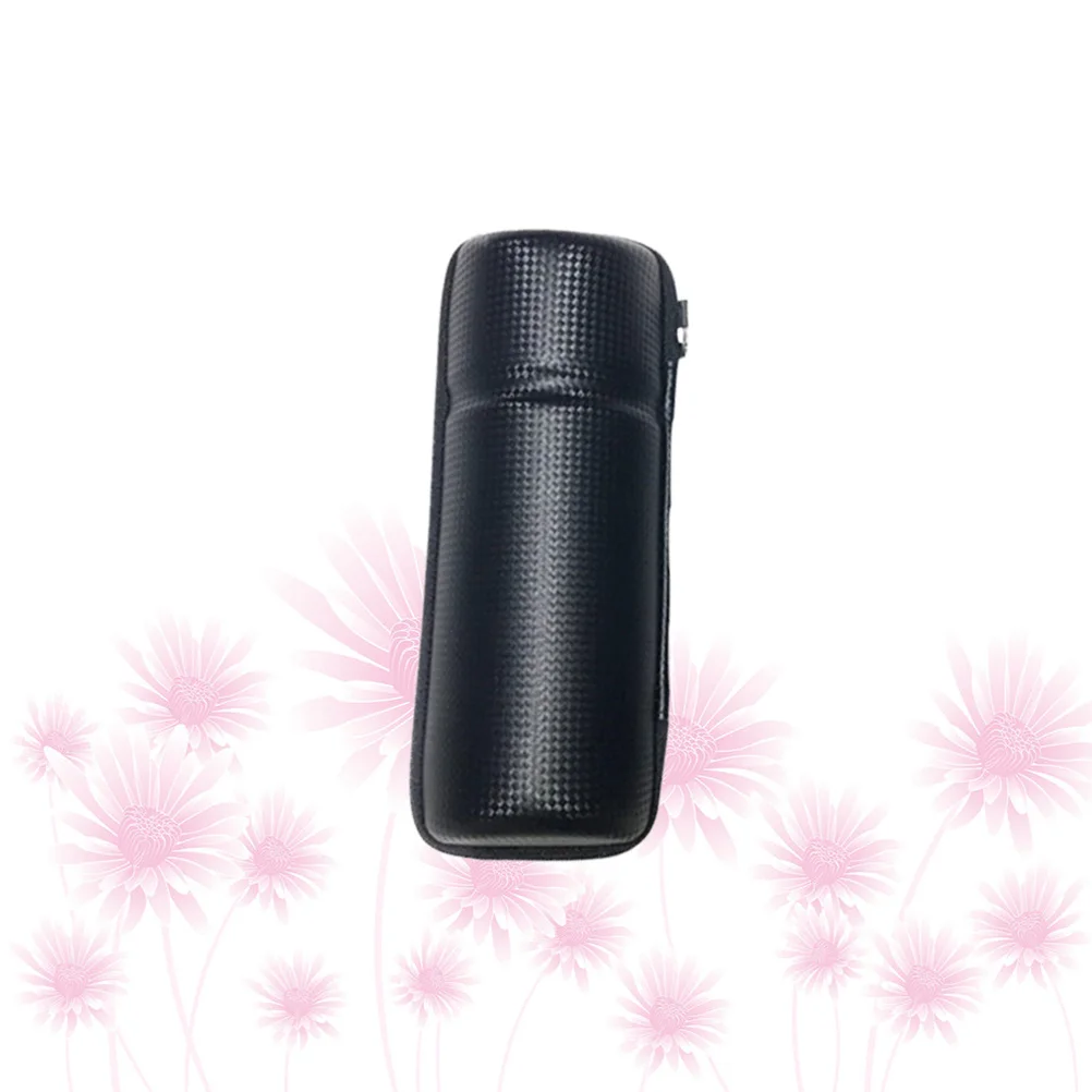 

Waterproof L Size Bottle Cage Bag Carbon Black Universal Fit Eva Hard Case for Bike Tool Kit Or Kettle Storage Mounting on Frame