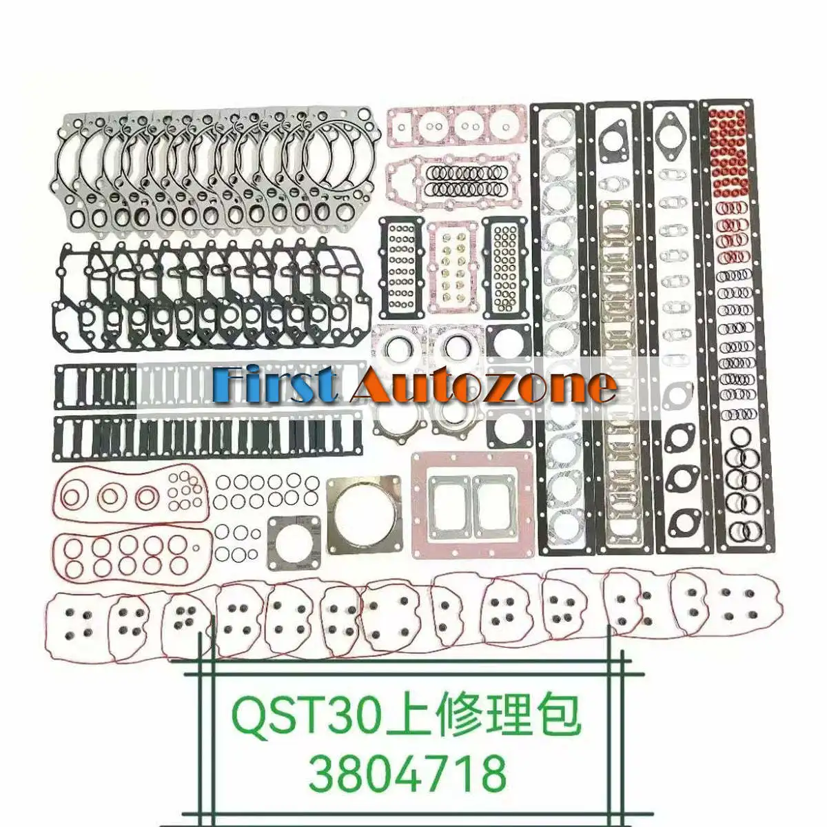 

Diesel Engine Qst30 Diesel Engine Upper Gasket Set 3804718 6215-K1-9900 6215-K1-9901 Engine Gasket Kit